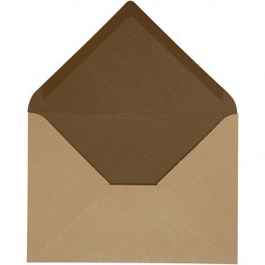 C6 Kuverter - 10 stk - Sand