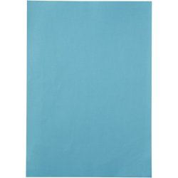 Papir - A4 - 20 stk - Lys turkis / mrk turkis