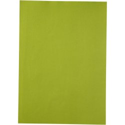 Papir - A4 - 20 stk - Mrk grn / lime