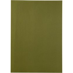 Papir - A4 - 20 stk - Mrk grn / lime