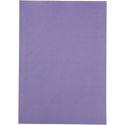 Papir - A4 - 20 stk - M�rk lilla / lilla