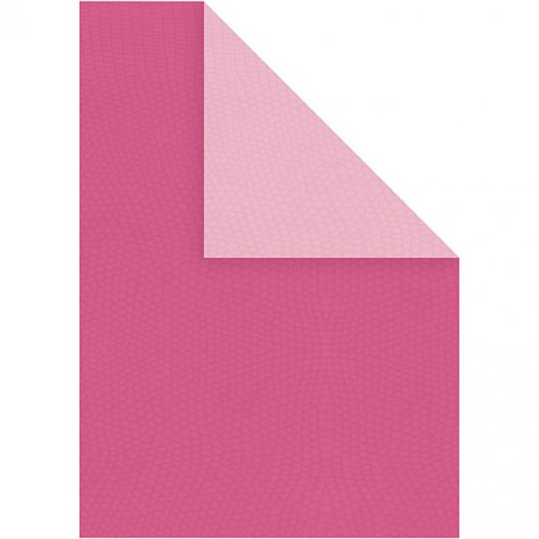 Karton - A4 - 10 stk - Pink / Rosa