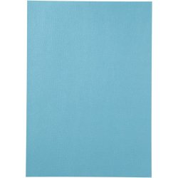 Karton - A4 - 10 stk - Mrk turkis / lys turkis