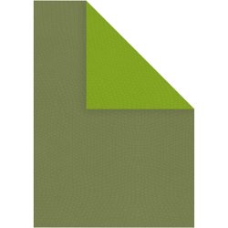 Karton - A4 - 10 stk - Lime / Mrk grn