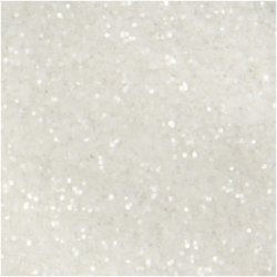 Glitter - Hvid - 110 g