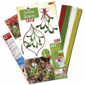 Jul - Quilling Mistelten Kit - Kit til Mistletoe