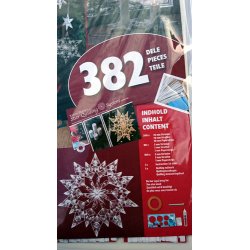 Quilling Kit - Mix pakke til stjerner - 382 dele