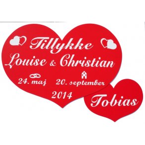  Skjold til bryllup/barnedb - Fix og frdig