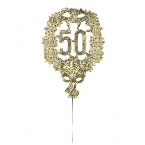 Laurbærkrans - 50 guld - på spyd