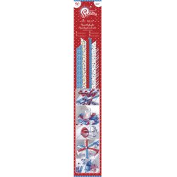 10 mm og 20 mm - 90 Stk. - Strimmelmix i multifarver