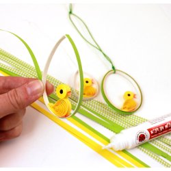 Quilling Kit - Pakke til pske kyllinger