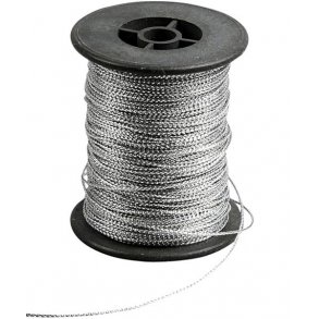 Snor - 0,5 mm x 100 meter - Slv