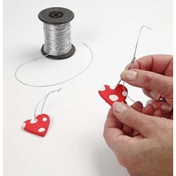 Snor - 0,5 mm x 100 meter - Slv