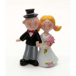  8 cm bryllupsfigur