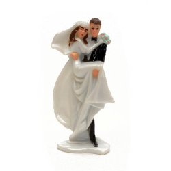  7,5 cm bryllups figur - til kage- og bordpynt