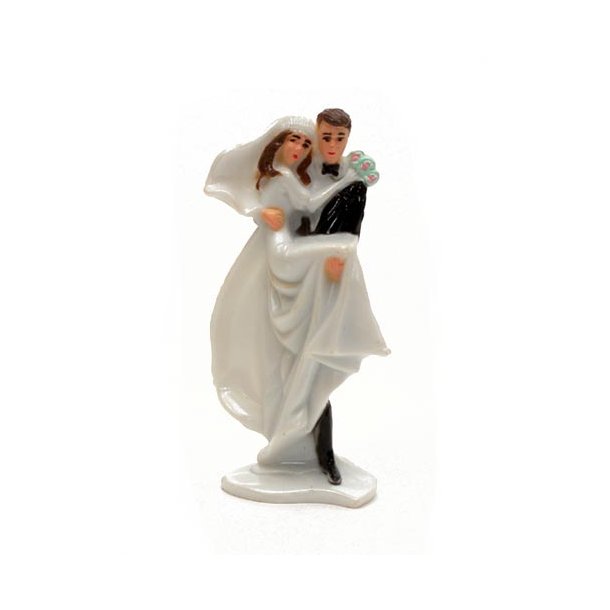  7,5 cm bryllups figur - til kage- og bordpynt