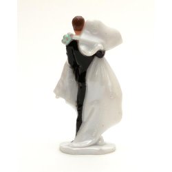  7,5 cm bryllups figur - til kage- og bordpynt