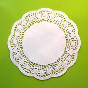 19 cm - cremehvide - mellemlægsservietter - 12 stk