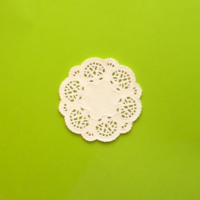 10 cm - cremehvide - mellemlægsservietter - 20 stk