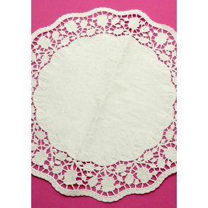 36 cm - kalkhvide - mellemlægsservietter -  5 stk