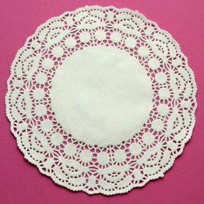 24 cm - kalkhvide - mellemlægsservietter - 10 stk