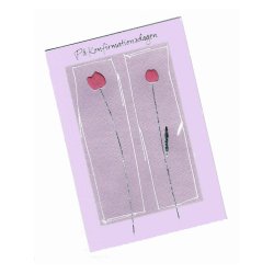 Telegram konfirmation - tulipaner