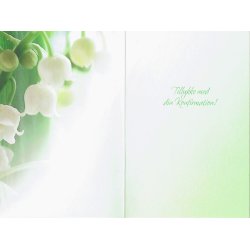 Telegram konfirmation - Liljekonvaller