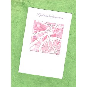 Telegram konfirmation -- Pige cykel