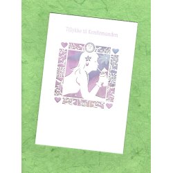 Telegram konfirmation -- Pige med sommer drink 