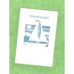 Telegram konfirmation -- Sejlskib