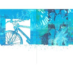 Telegram konfirmation -- Drenge cykel