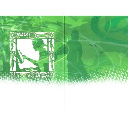 Telegram konfirmation -- Dreng ved computer