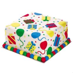 Kagerulle/udruller - plast - slip-let - Hvid