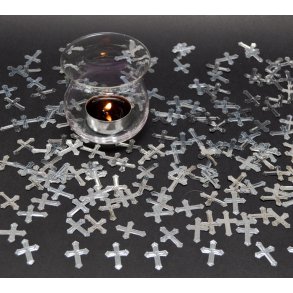 Pynt slv kors til slvbryllup