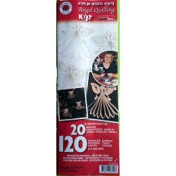 Quilling - Strimler Angel Kit - Hvid