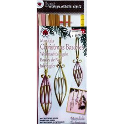 Quilling - Mandala Kit - Julekugler - Christmas Baubles