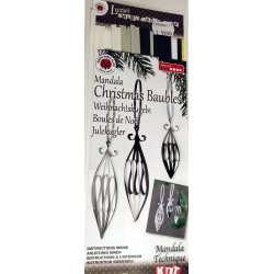 Quilling - Mandala Kit - Julekugler - Christmas Baubles