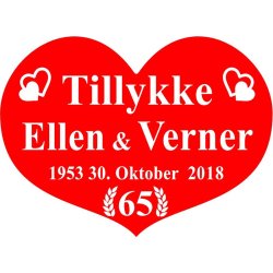 65 &aring;r - Hjerte til krondiamant - Fix og f&aelig;rdig