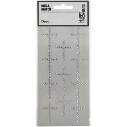 Kortpynt - 11 Stk. Rhinstenskors