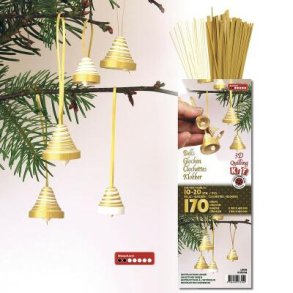 Quilling 3D Klokker - Luxus Gold og Luxus White Gold