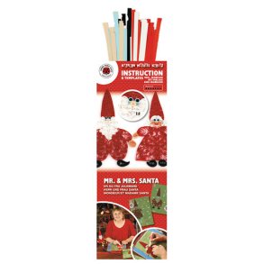 Quilling - Mr. & Mrs. Santa - Hr og Fru Julemand