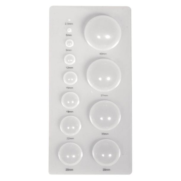 Quilling V�rkt�j - Skabelon halv kugler