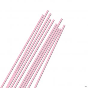  3 mm Quilling Strimler - 100 stk. - Light Pink
