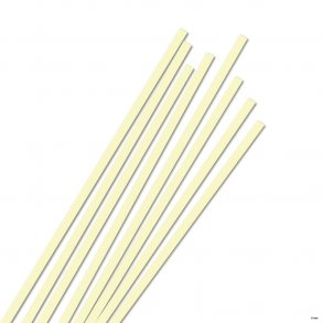  5 mm Quilling Strimler - 80 stk. - Butter