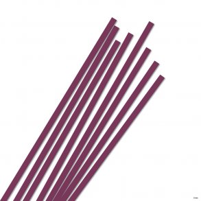  5 mm Quilling Strimler - 80 stk. - Aubergine