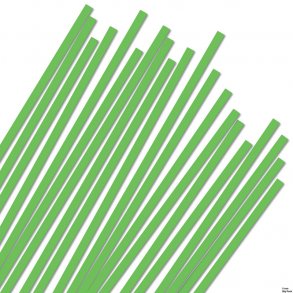  5 mm Quilling Strimler - Big Pack 300 stk. - Lime