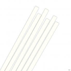 10 mm Quilling Strimler - 60 stk. - Natur Hvid