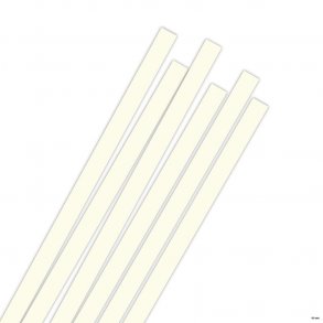10 mm Quilling Strimler - 60 stk. - Ivory