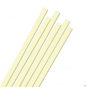 10 mm Quilling Strimler - 60 stk. - Butter