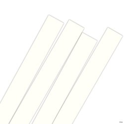 25 mm Quilling Strimler - 20 stk. - Natur Hvid